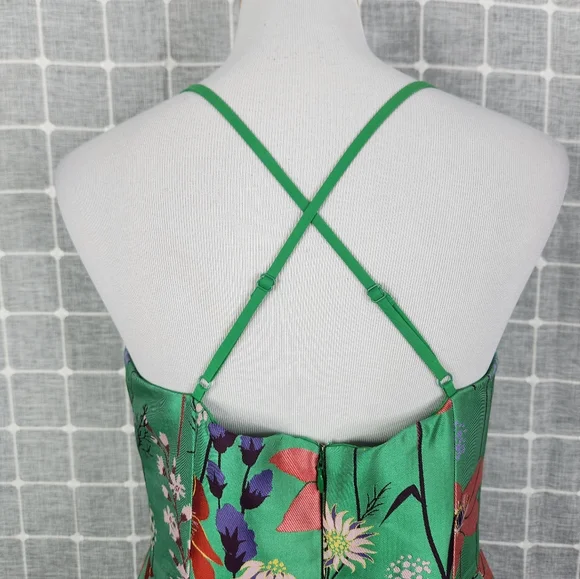 Eliza J Jacquard Floral Midi Dress - Picture 6 of 9